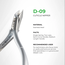 Nghia - Cuticle Nipper - D.09 - Jaw 16