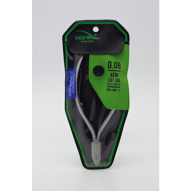 Nghia - Cuticle Nipper - D.08 - Jaw 12