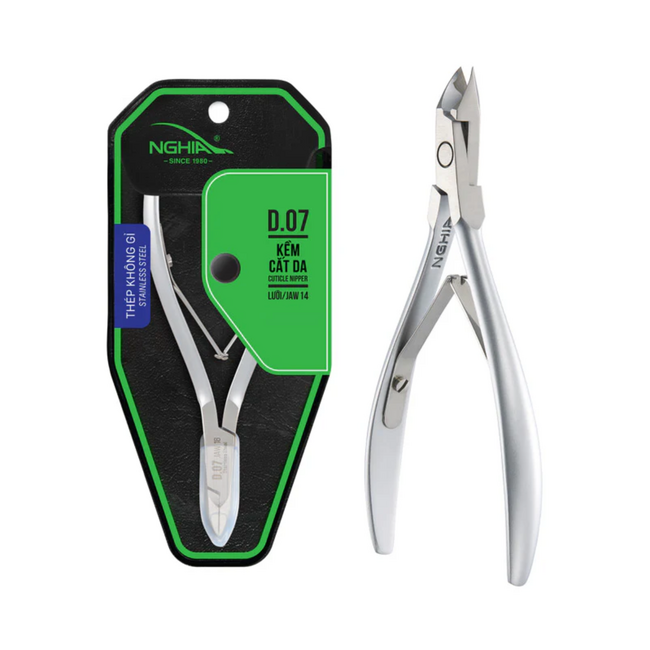 Nghia - Cuticle Nipper - D.07 - Jaw 16