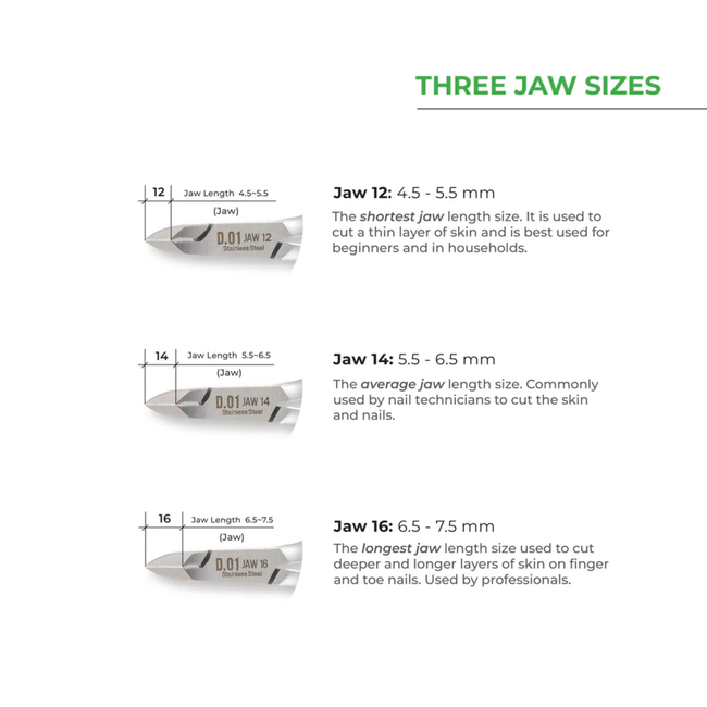 Nghia - Cuticle Nipper - D.03 - Jaw 14