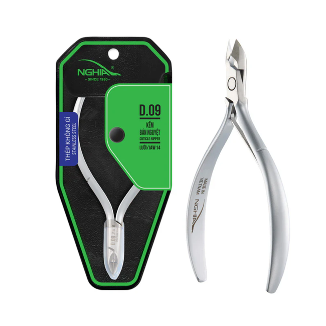 Nghia - Cuticle Nipper - D.09 - Jaw 14