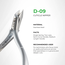Nghia - Cuticle Nipper - D.09 - Jaw 14