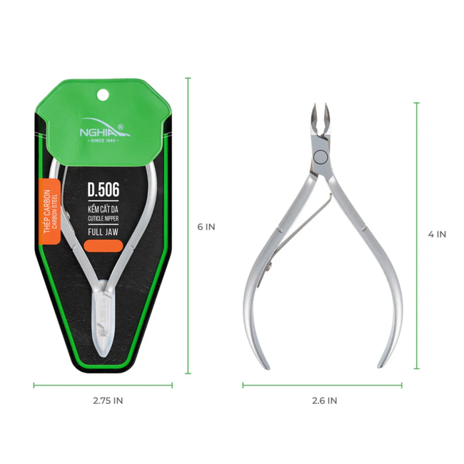 Nghia - Cuticle Nipper - D.506 - Full Jaw