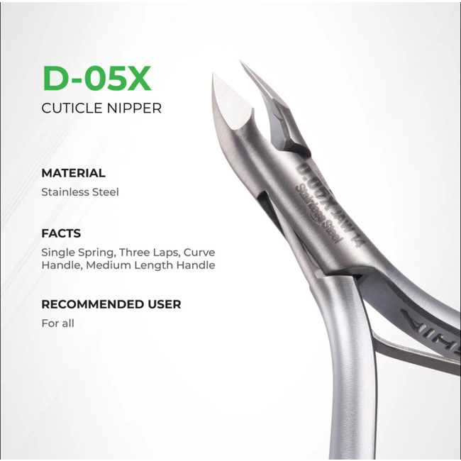 Nghia - Cuticle Nipper - D.05X - Jaw 12
