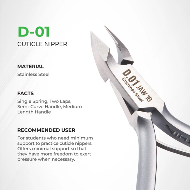 Nghia - Cuticle Nipper - D.01 - Jaw 12