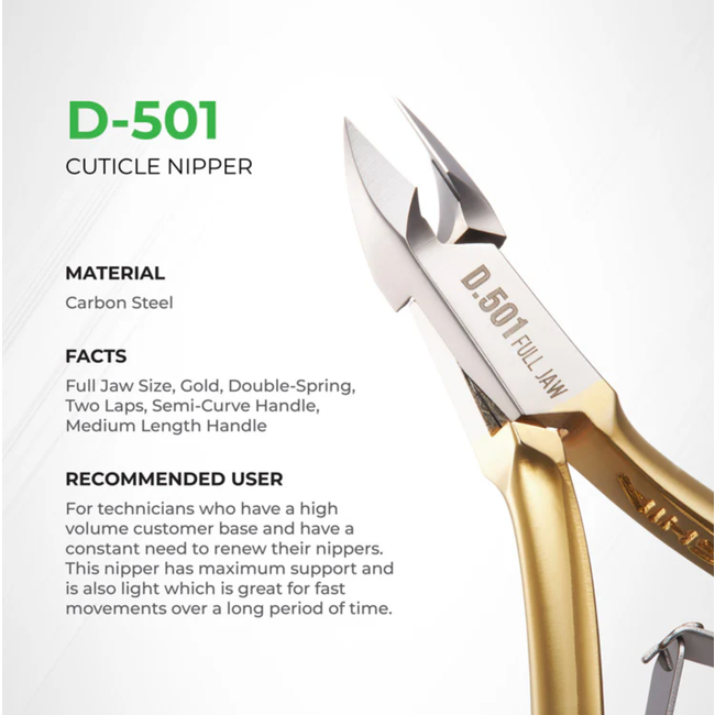 Nghia - Cuticle Nipper - D.501 - Full Jaw