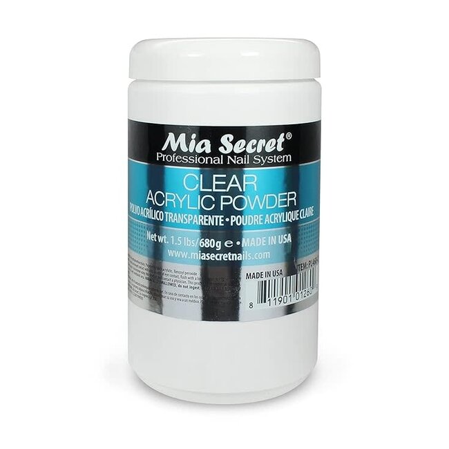 Mia Secret - Acrylic Powder - Clear -