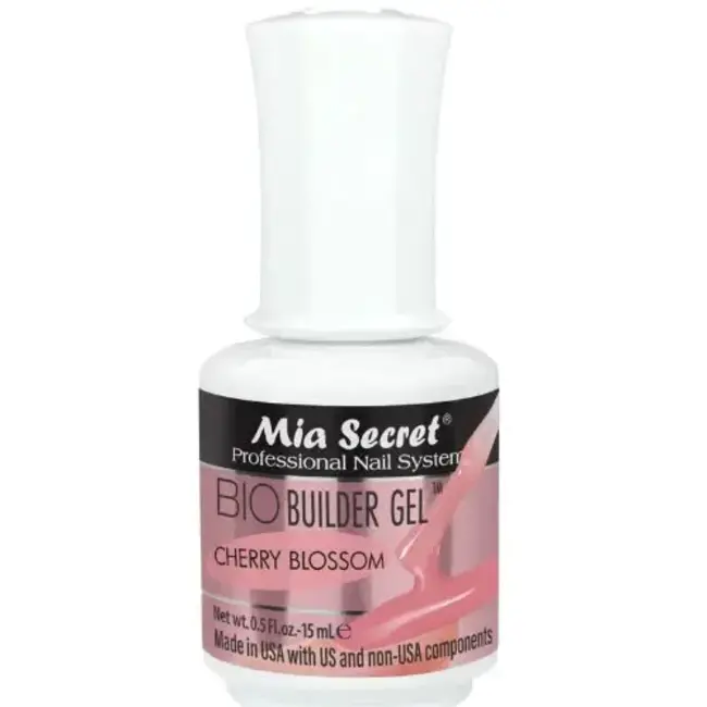Mia Secret - Bio Builder Gel Bottle - Cherry Blossom - 0.5 oz