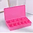 Empty Nail Tip Box - Dark Pink