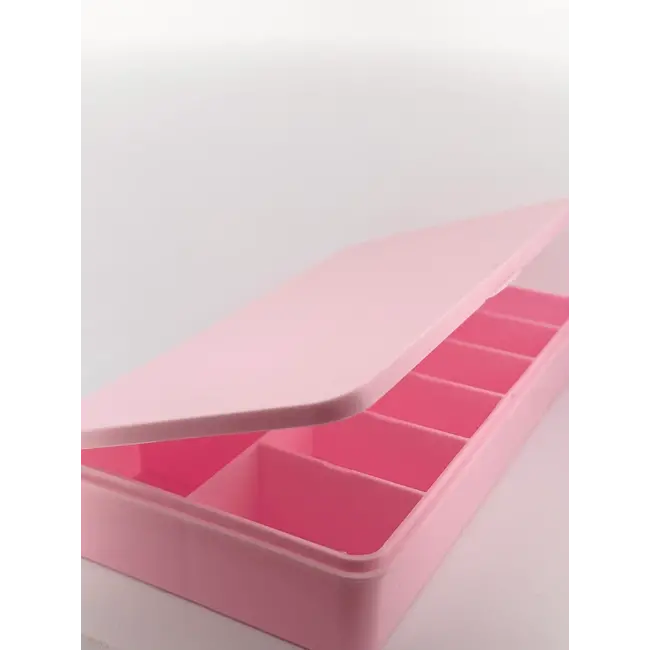 Empty Nail Tip Box - Light Pink