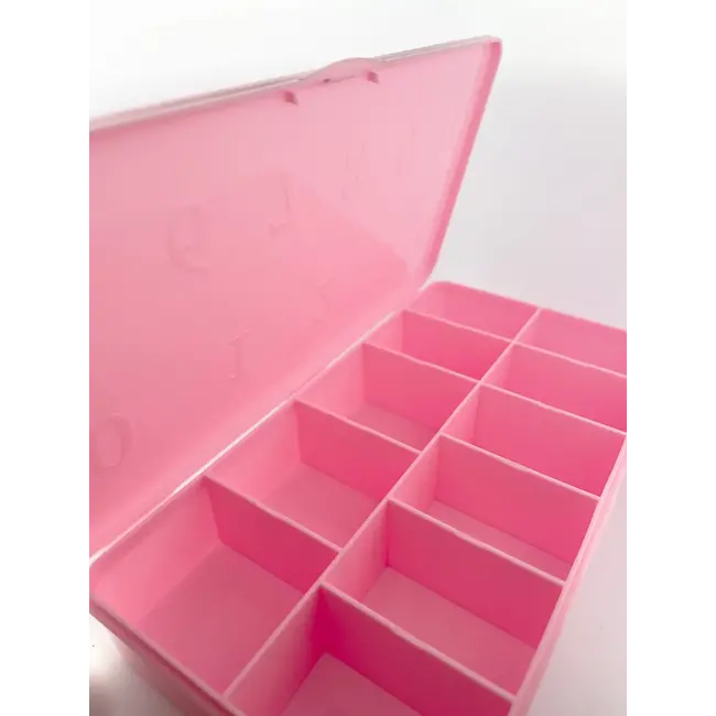 Empty Nail Tip Box - Light Pink