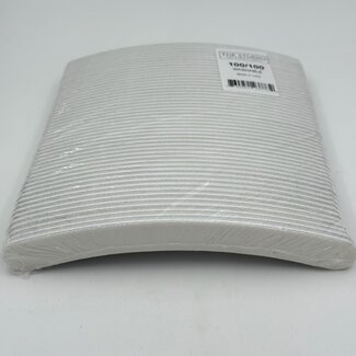 The Studio The Studio -  Files - Curved - 100/100  - White/ White - 50 count