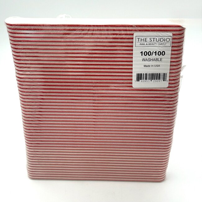 The Studio - Files - Regular - 100/100 - White/ Red - 50 count