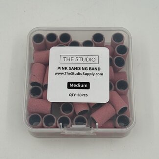 The Studio The Studio - Sanding Band - 50 ct - Pink - M 150#