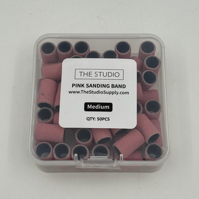The Studio - Sanding Band - 50 ct - Pink - M 150#