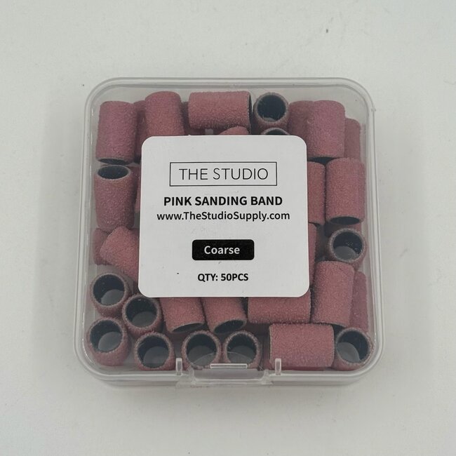 The Studio - Sanding Band - 50 ct - Pink - C 80#