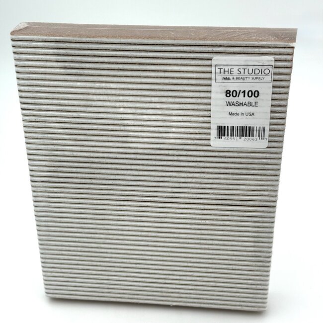 The Studio - Files - Rectangle - 80/100 - Brown/White - 50 count