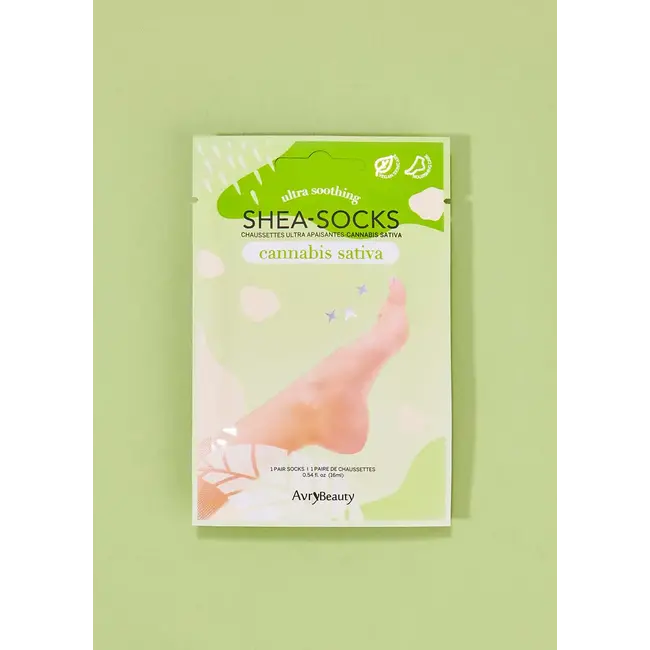 AvryBeauty - Shea Socks - Cannabis Sativa