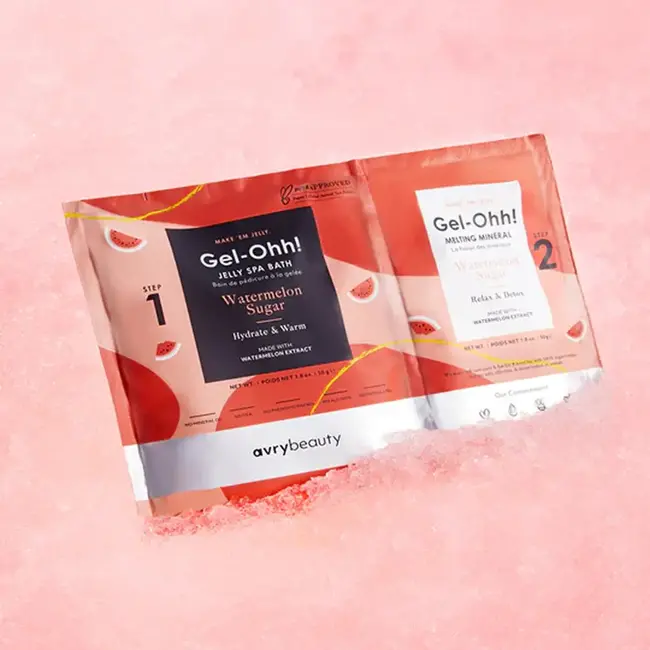 Gel-Ohh! - Jelly Spa Bath - Watermelon Sugar - 1 ct