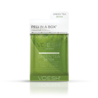 Voesh Voesh - 4 step - Pedi In A Box - Green Tea Detox - 1 ct