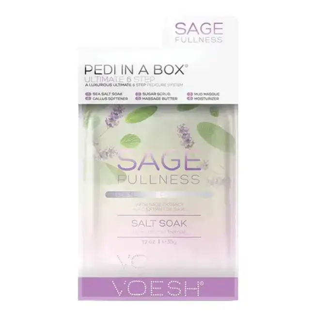 Voesh - 6 step - Pedi In A Box - Sage Fullness - 1 ct