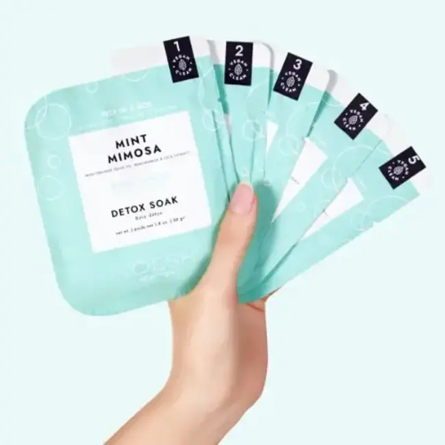 Voesh - 5 step - Pedi In A Box - Mint Mimosa - 1 ct