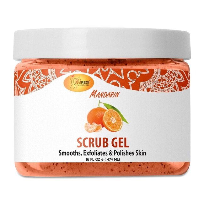 Spa Redi - Scrub Gel - 16 oz - Mandarin