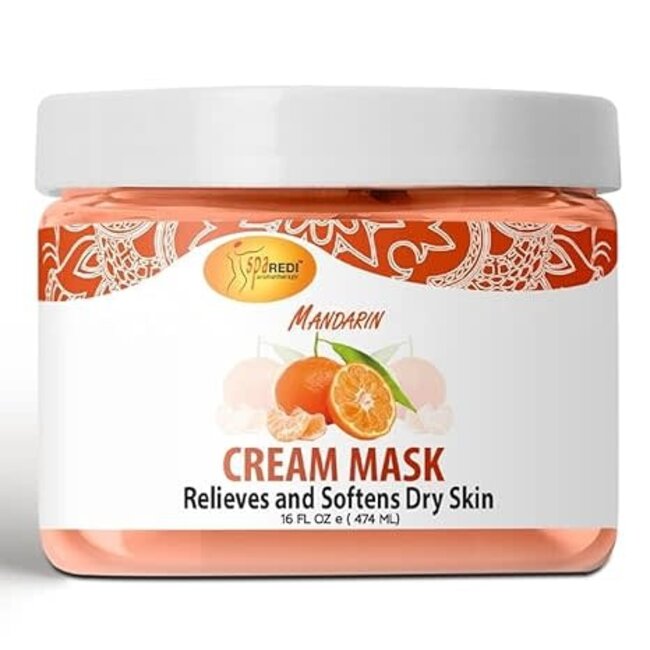 Spa Redi Spa Redi - Cream Mask - 16 oz - Mandarin
