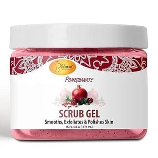 Spa Redi Spa Redi - Scrub Gel - 16 oz - Pomegranate