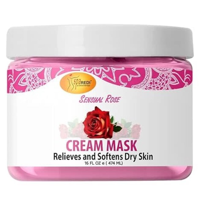Spa Redi - Cream Mask - 16 oz - Sensual Rose