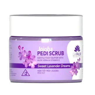 LA PALM La Palm - Step 2 - Jojoba Pedi Scrub - 12 oz - Sweet Lavender Dreams