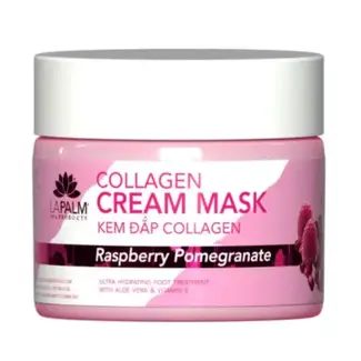 LA PALM La Palm - Step 4 - Collagen Cream Mask - 12 oz -  Raspberry Pomegranate