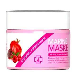 LA PALM La Palm - Step 4 - Pedi Marine Maske - Raspberry Pomegranate - 12 oz