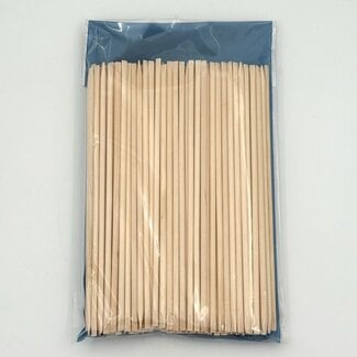 DL - Orange wood Sticks - 7"- 144 count - DL C41