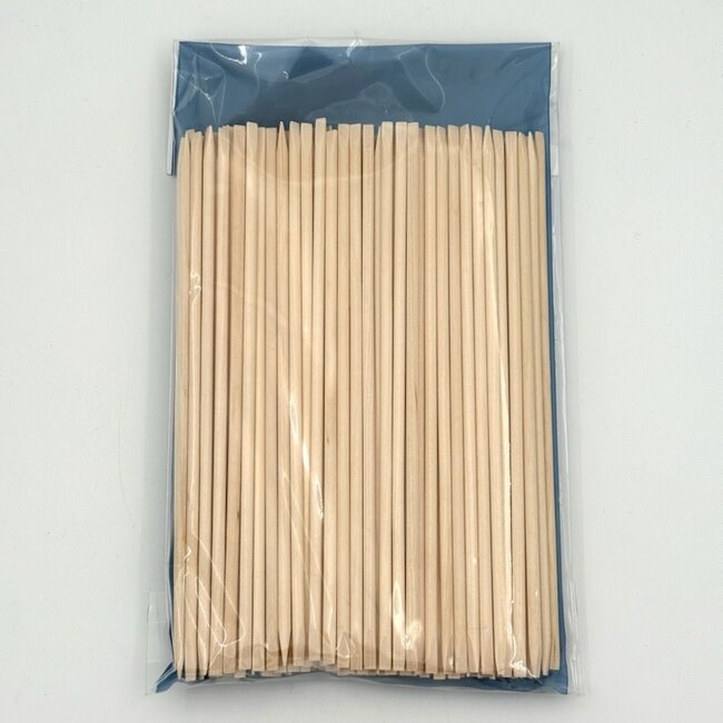 DL - Orange wood Sticks - 7"- 144 count - DL C41