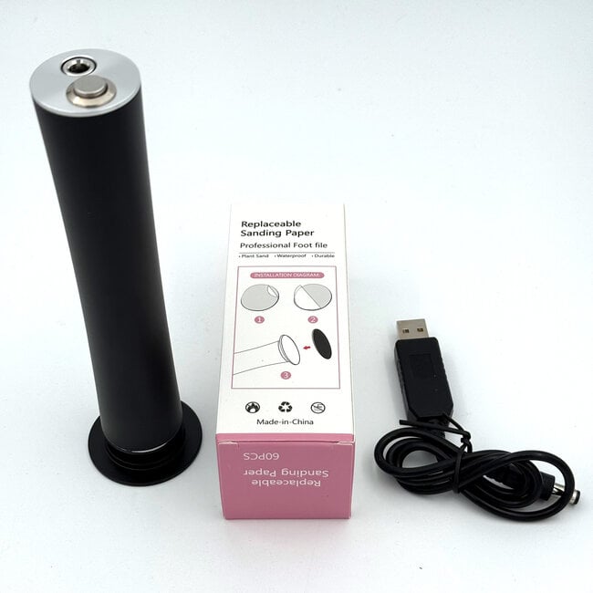 Electric Foot Callus Remover - Black