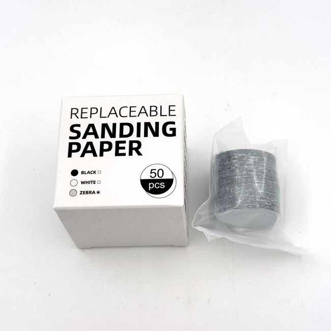 Replaceable Sanding Paper - 25mm- 50 pcs - 80 Grit