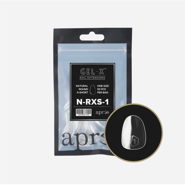 Apres - Refill Bags - Natural - Round Extra Short - #1