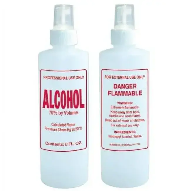 Alcohol - Plastic Spray Bottle - 8 fl oz - B113