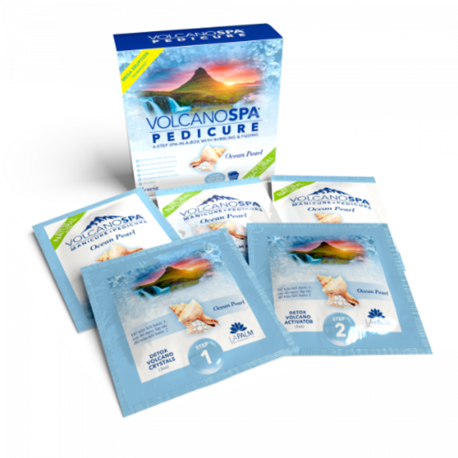 Volcano Spa - Pedi Box - Acacia Ocean Pearl - 1 ct