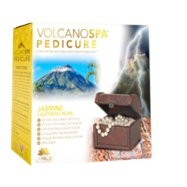 Volcano Spa - Pedi Box - Jasmine Lightning Pearl - 1 ct