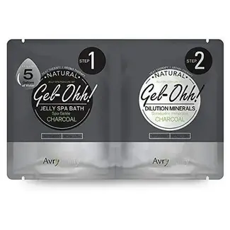AvryBeauty Gel-Ohh! - Jelly Spa Bath - Charcoal - 1 ct