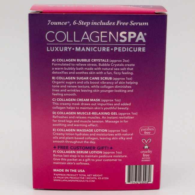 La Palm - 6 step - Collagen Spa - Lavender Lace - 1 ct