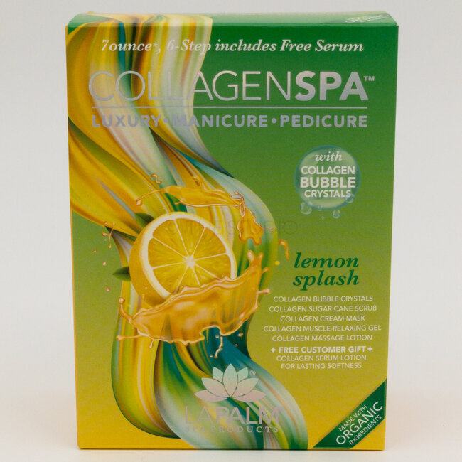 LA PALM La Palm - 6 step - Collagen Spa - Lemon Splash - 1 ct