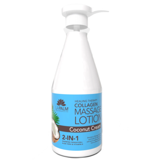 LA PALM La Palm - Massage Lotion - 24 oz - Coconut Cream