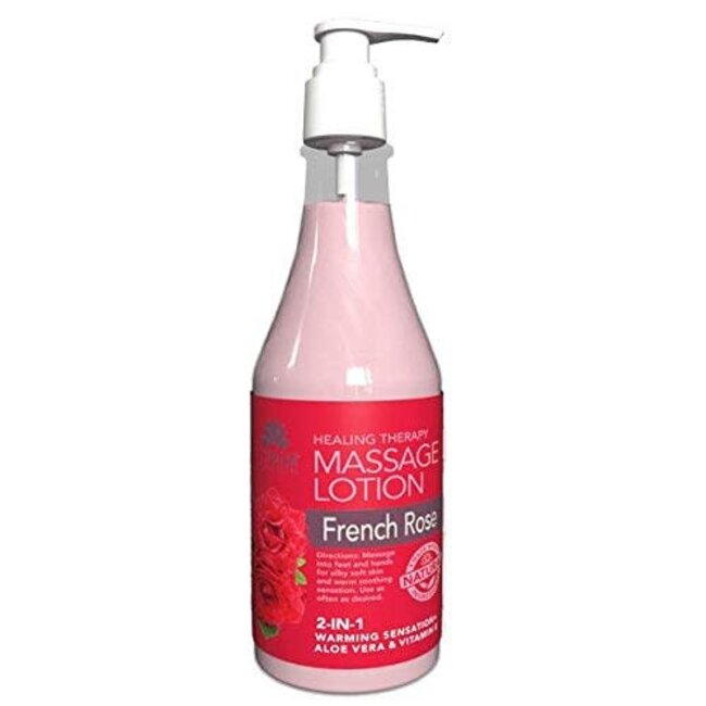 La Palm - Massage Lotion - 24 oz - French Rose