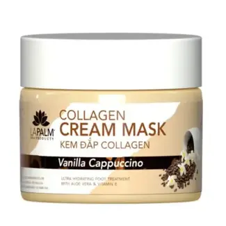 LA PALM La Palm - Step 4 - Collagen Cream Mask - 12 oz - Vanilla Cappucino