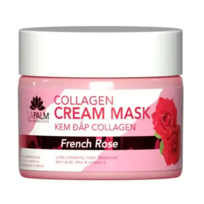 La Palm - Step 4 - Collagen Cream Mask - 12 oz - French Rose