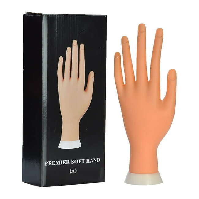 DL - Premium Soft Practice Hand - Black Box