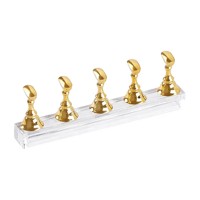 GNDG - Nail Tip Display Stand - Gold